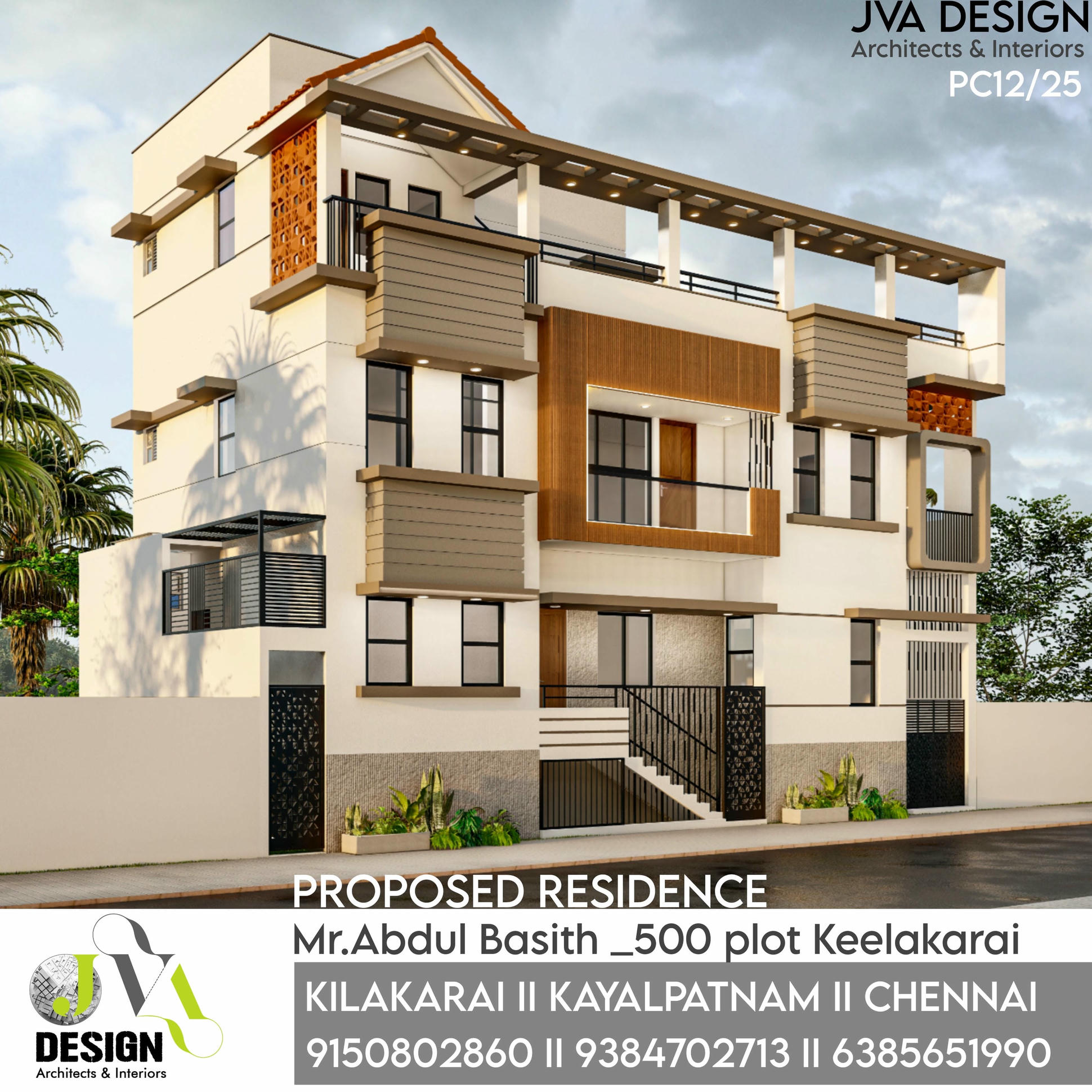 Mr. Basidh Residence (Elevation 1)